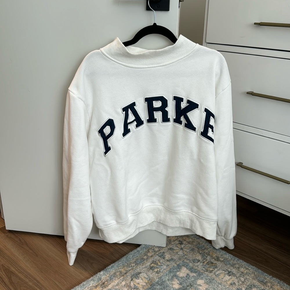 PARKE Varsity Mockneck Sweatshirt